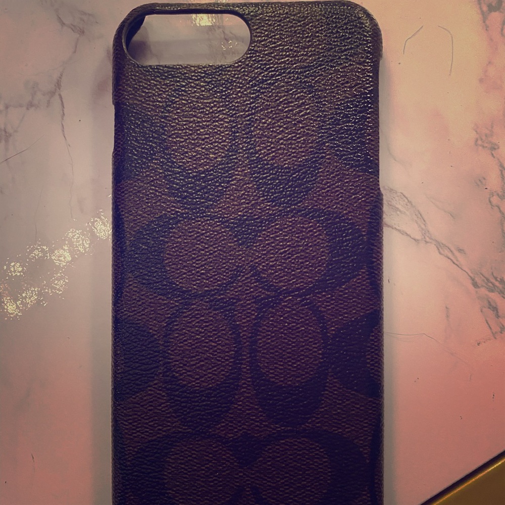 Original coach iPhone 6s+ iPhone case